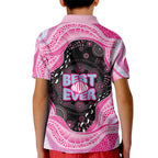 Australia Mother's Day Kid Polo Shirt Best Mum Ever Pink Version