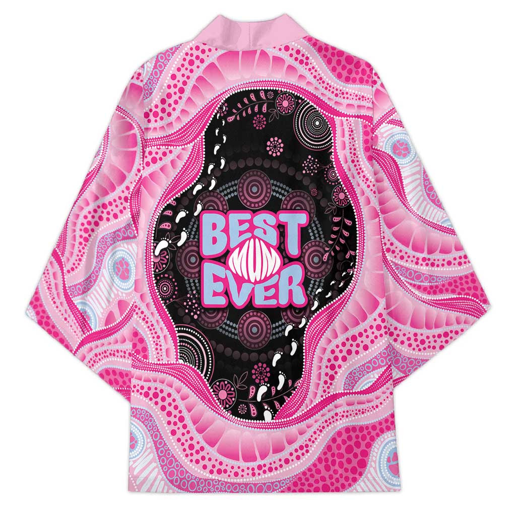 Australia Mother's Day Kimono Best Mum Ever Pink Version