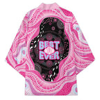 Australia Mother's Day Kimono Best Mum Ever Pink Version