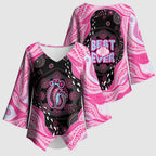 Australia Mother's Day Kimono Sleeve Blouse Best Mum Ever Pink Version