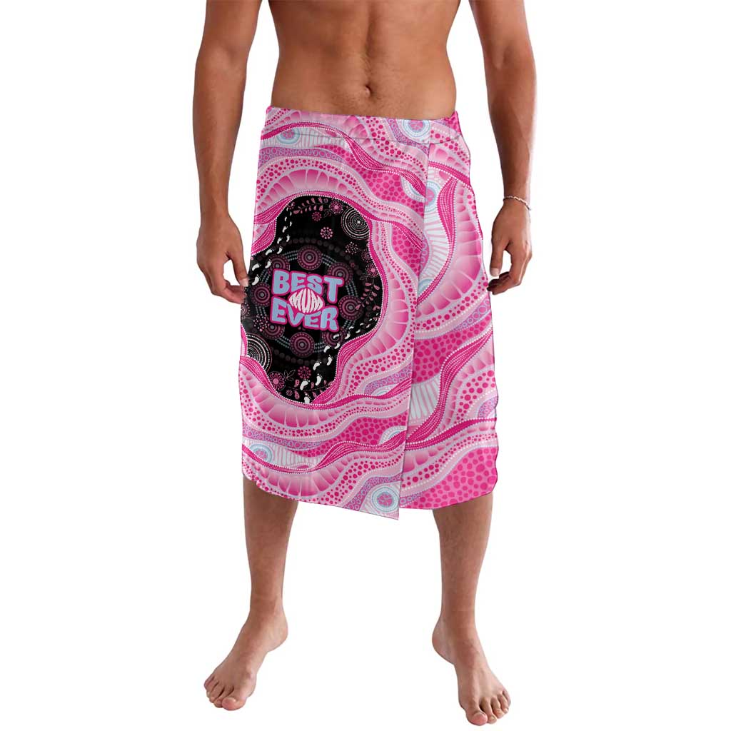 Australia Mother's Day Lavalava Best Mum Ever Pink Version
