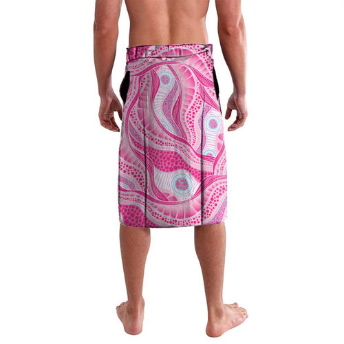 Australia Mother's Day Lavalava Best Mum Ever Pink Version