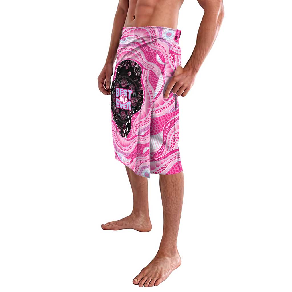 Australia Mother's Day Lavalava Best Mum Ever Pink Version