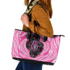 Australia Mother's Day Leather Tote Bag Best Mum Ever Pink Version