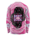 Australia Mother's Day Long Sleeve Shirt Best Mum Ever Pink Version