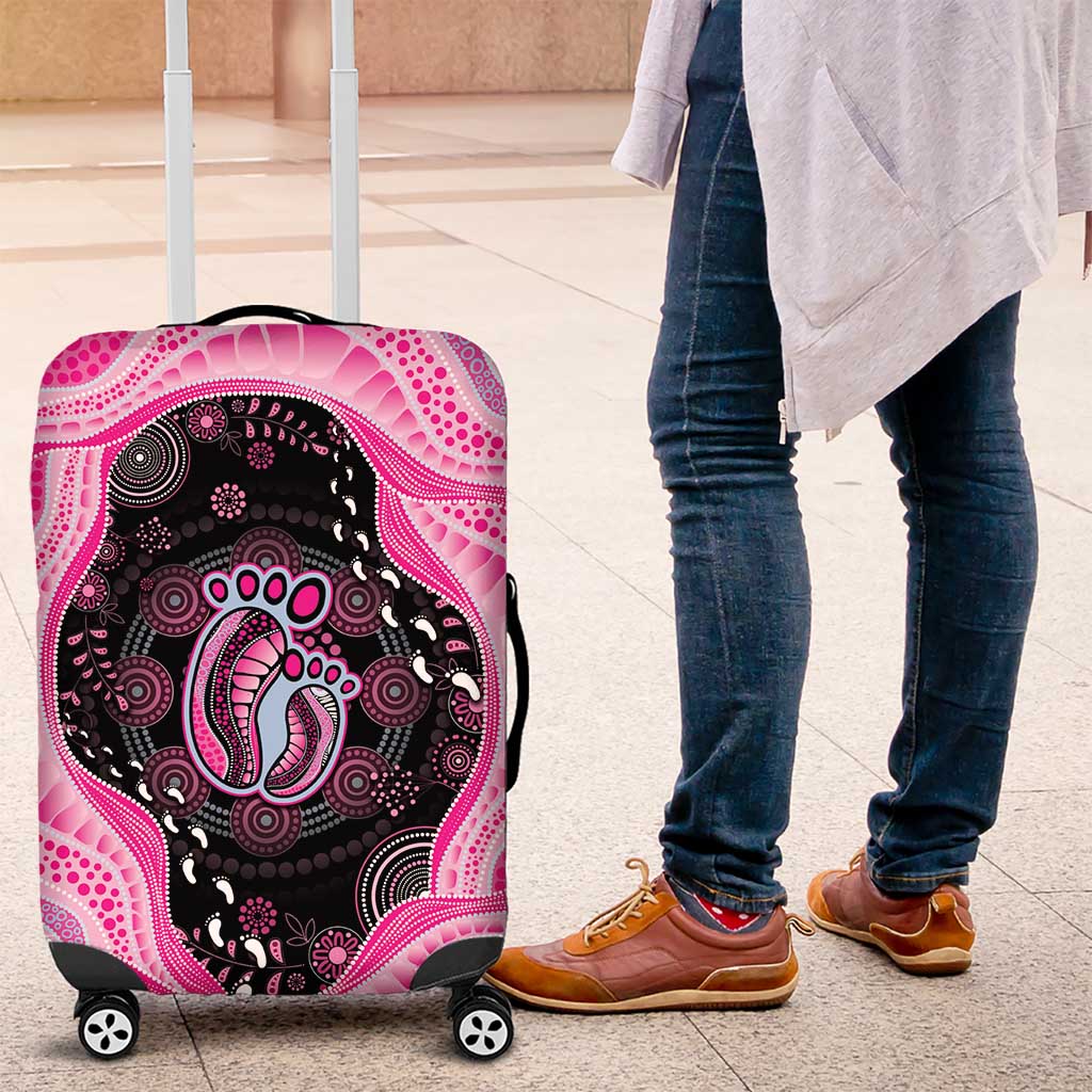 Australia Mother's Day Luggage Cover Best Mum Ever Pink Version
