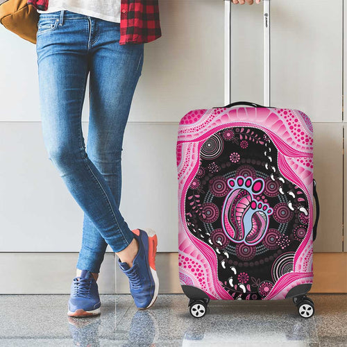 Australia Mother's Day Luggage Cover Best Mum Ever Pink Version