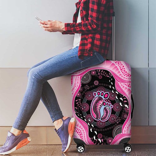 Australia Mother's Day Luggage Cover Best Mum Ever Pink Version