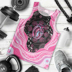 Australia Mother's Day Men Tank Top Best Mum Ever Pink Version