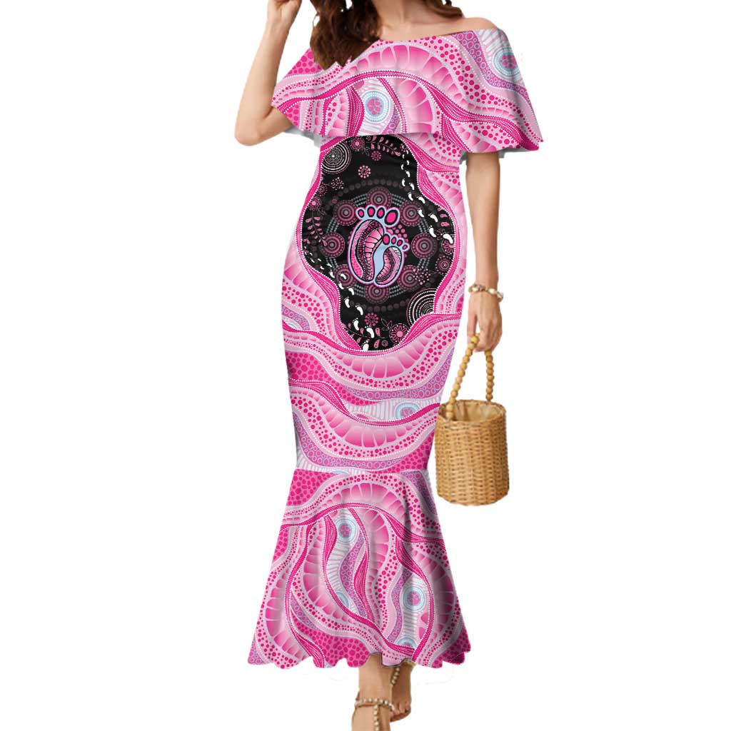 Australia Mother's Day Mermaid Dress Best Mum Ever Pink Version