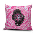 Australia Mother's Day Pillow Cover Best Mum Ever Pink Version