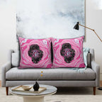 Australia Mother's Day Pillow Cover Best Mum Ever Pink Version