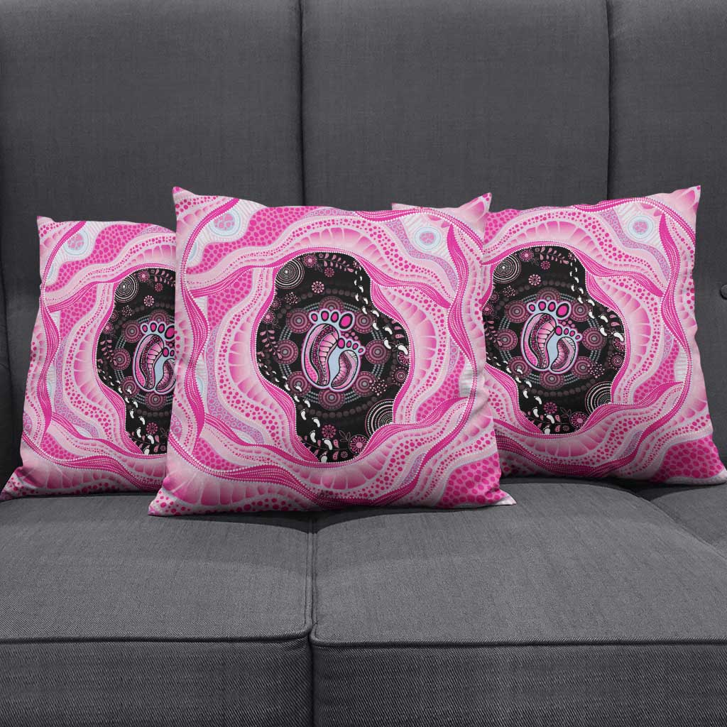 Australia Mother's Day Pillow Cover Best Mum Ever Pink Version
