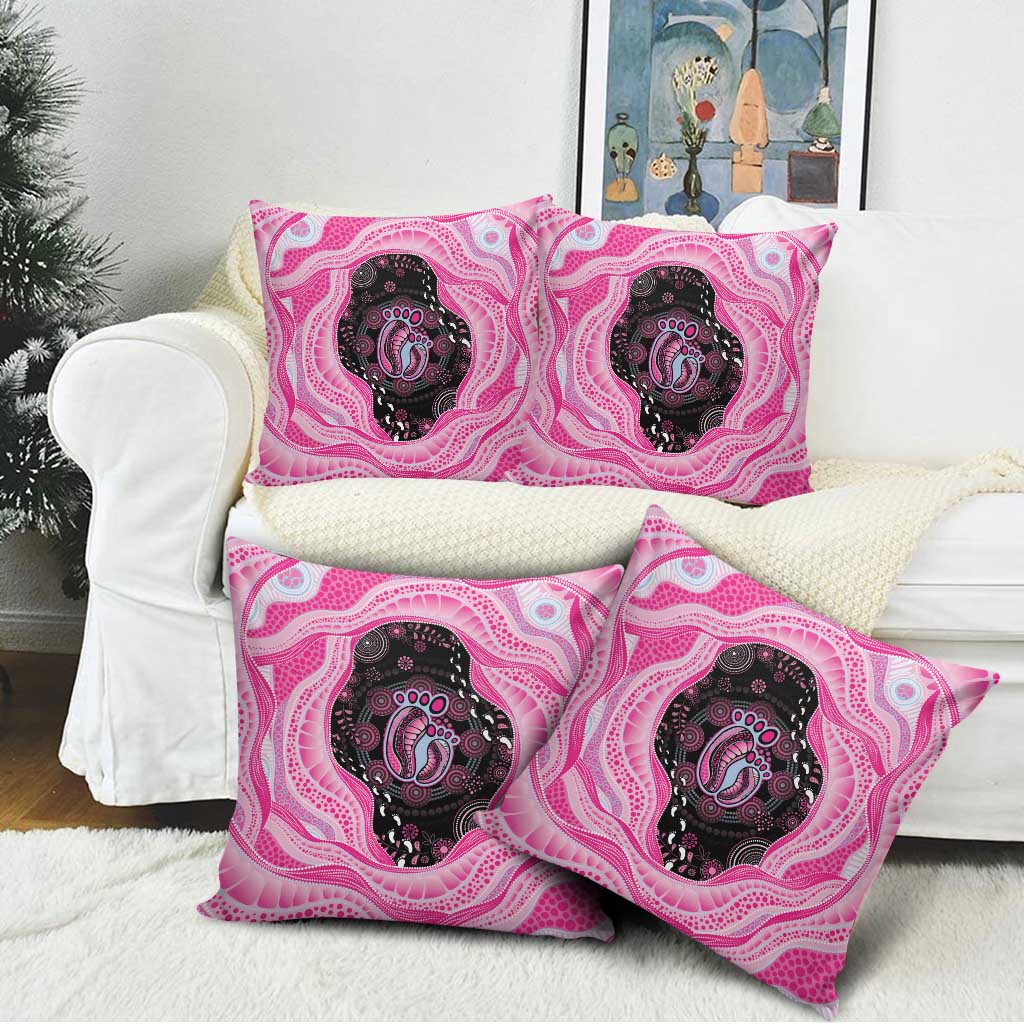 Australia Mother's Day Pillow Cover Best Mum Ever Pink Version