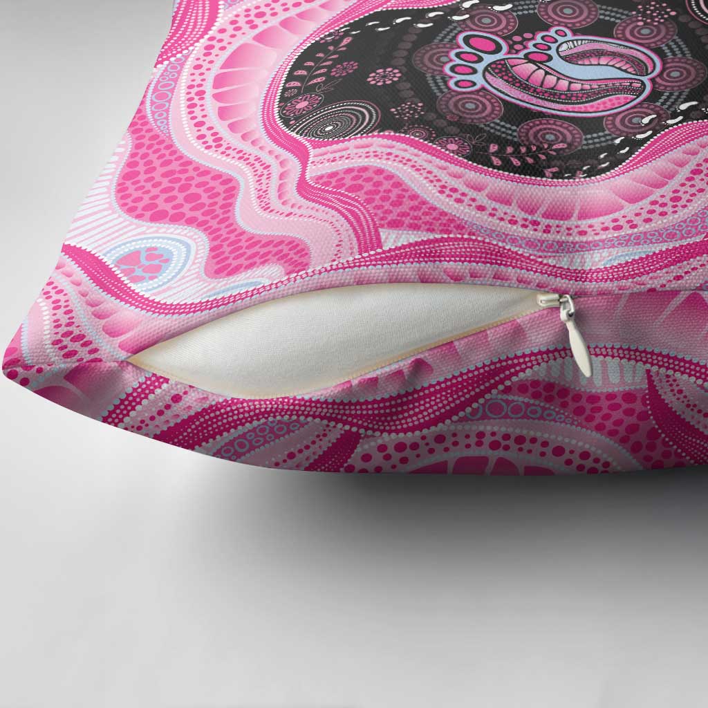 Australia Mother's Day Pillow Cover Best Mum Ever Pink Version