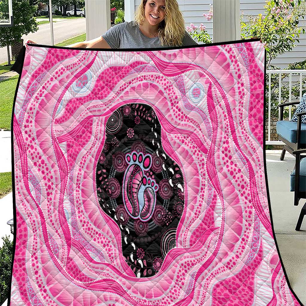 Australia Mother's Day Quilt Best Mum Ever Pink Version