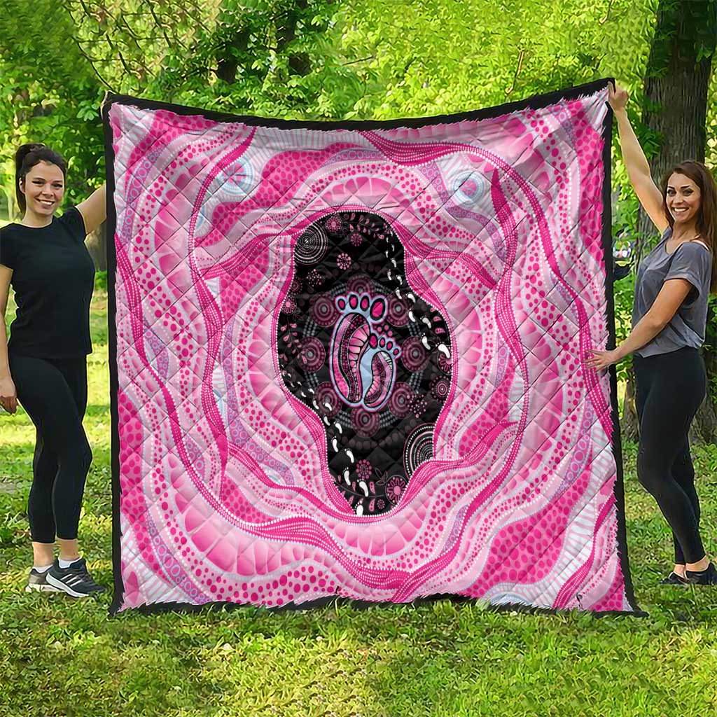 Australia Mother's Day Quilt Best Mum Ever Pink Version