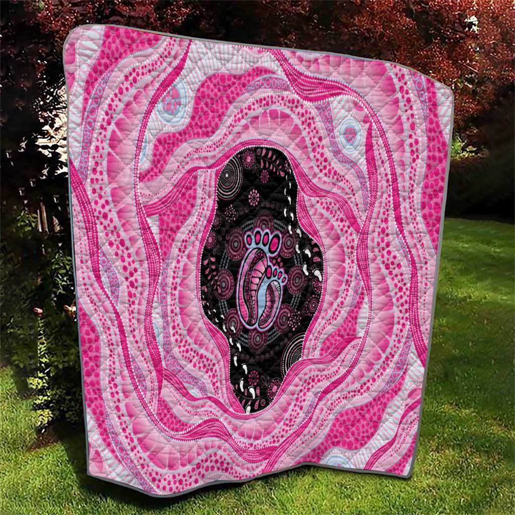 Australia Mother's Day Quilt Best Mum Ever Pink Version