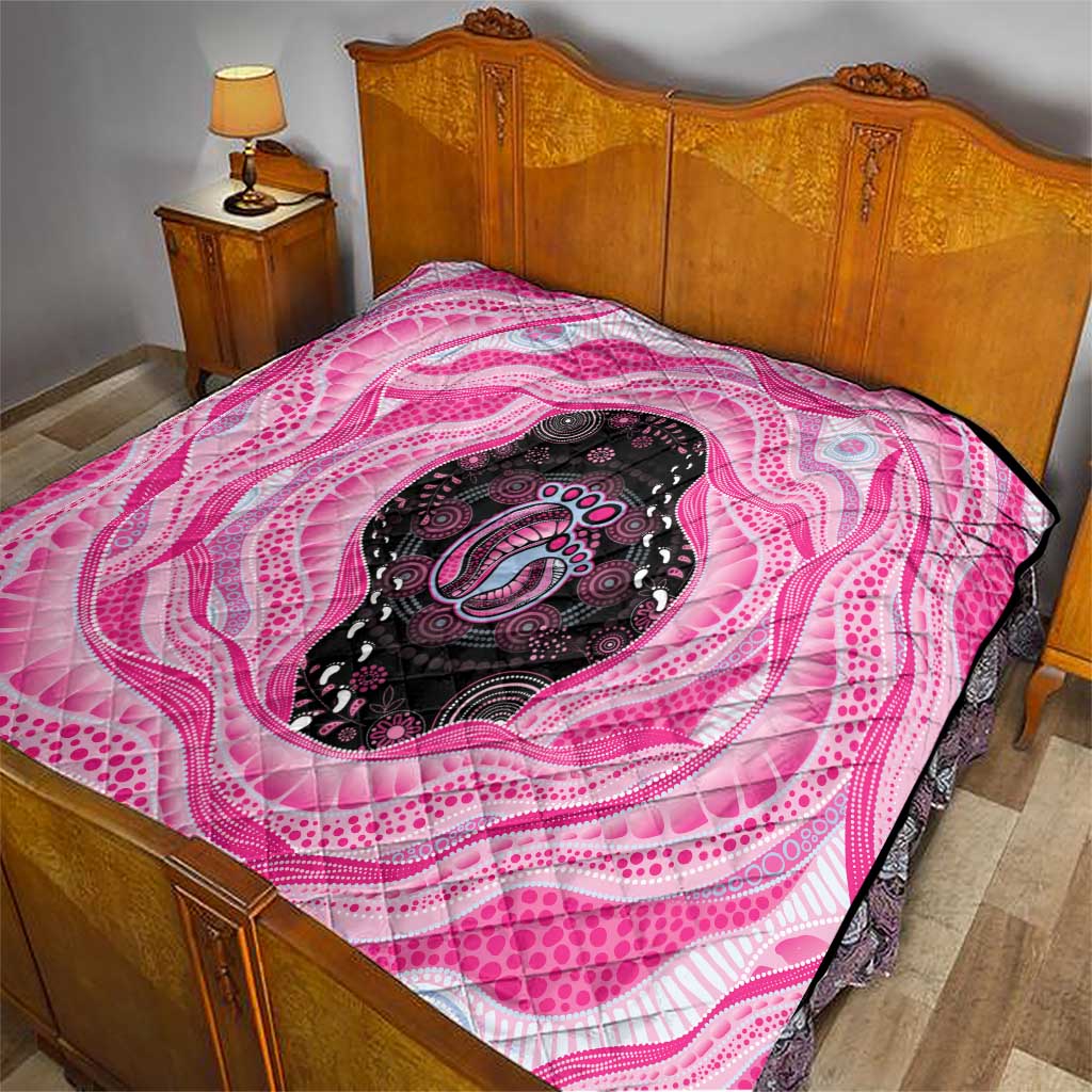 Australia Mother's Day Quilt Best Mum Ever Pink Version