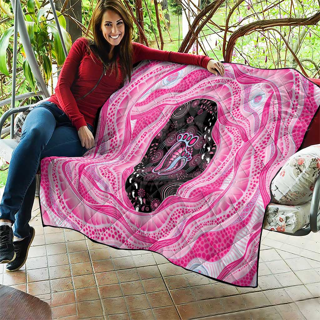 Australia Mother's Day Quilt Best Mum Ever Pink Version