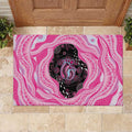 Australia Mother's Day Rubber Doormat Best Mum Ever Pink Version