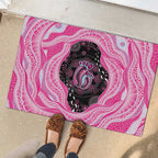 Australia Mother's Day Rubber Doormat Best Mum Ever Pink Version