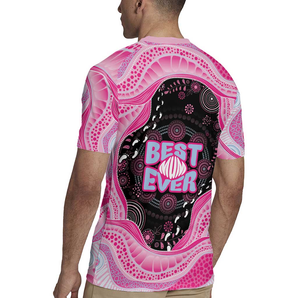 Australia Mother's Day Rugby Jersey Best Mum Ever Pink Version
