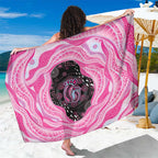 Australia Mother's Day Sarong Best Mum Ever Pink Version