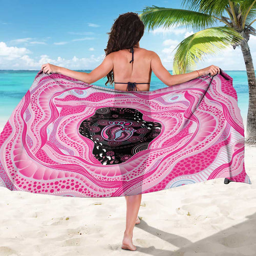 Australia Mother's Day Sarong Best Mum Ever Pink Version