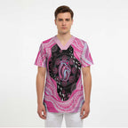 Australia Mother's Day Scrub Top Best Mum Ever Pink Version
