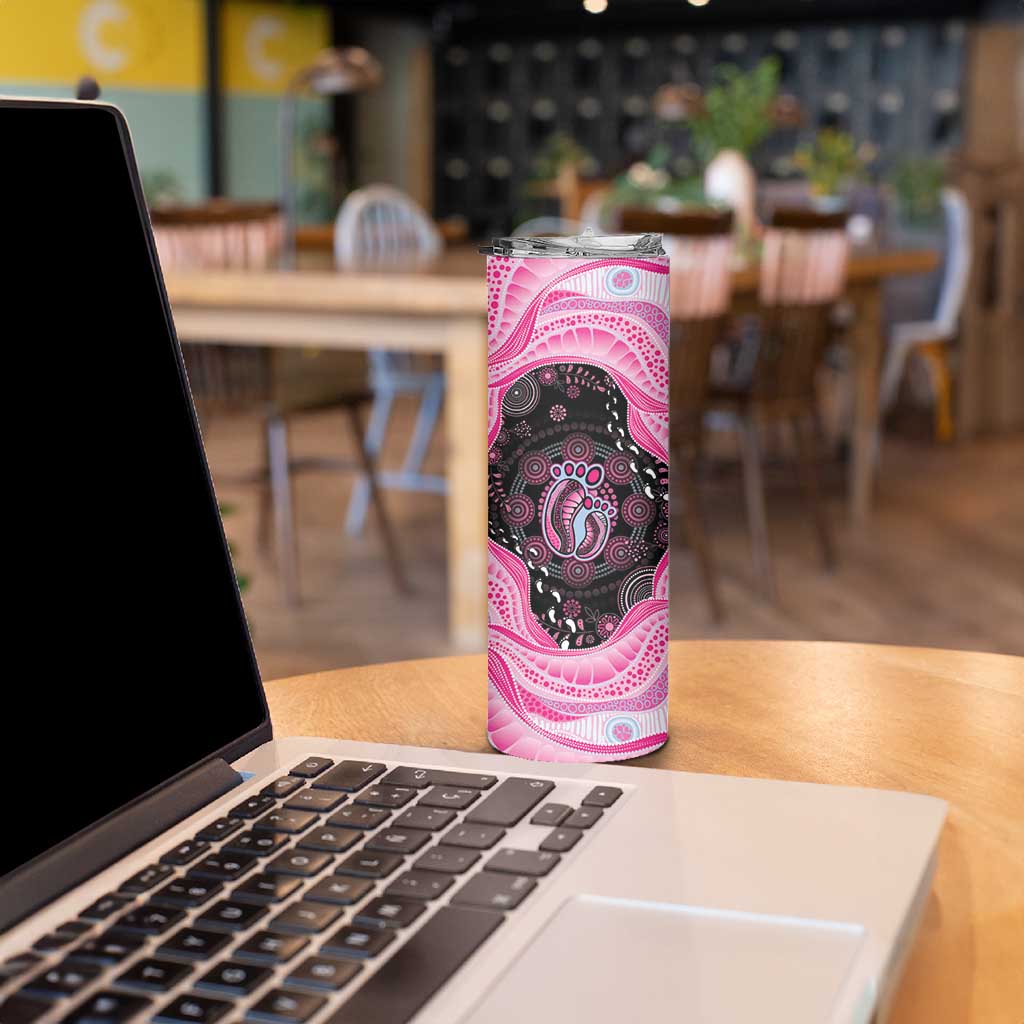 Australia Mother's Day Skinny Tumbler Best Mum Ever Pink Version