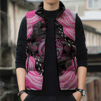Australia Mother's Day Sleeveless Puffer Jacket Best Mum Ever Pink Version