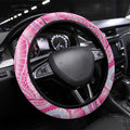 Australia Mother's Day Steering Wheel Cover Best Mum Ever Pink Version