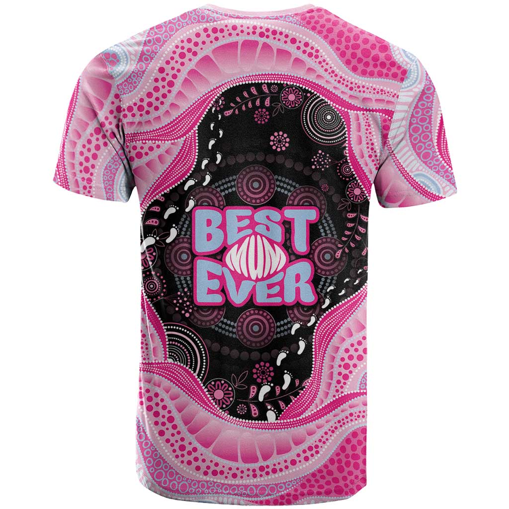 Australia Mother's Day T Shirt Best Mum Ever Pink Version