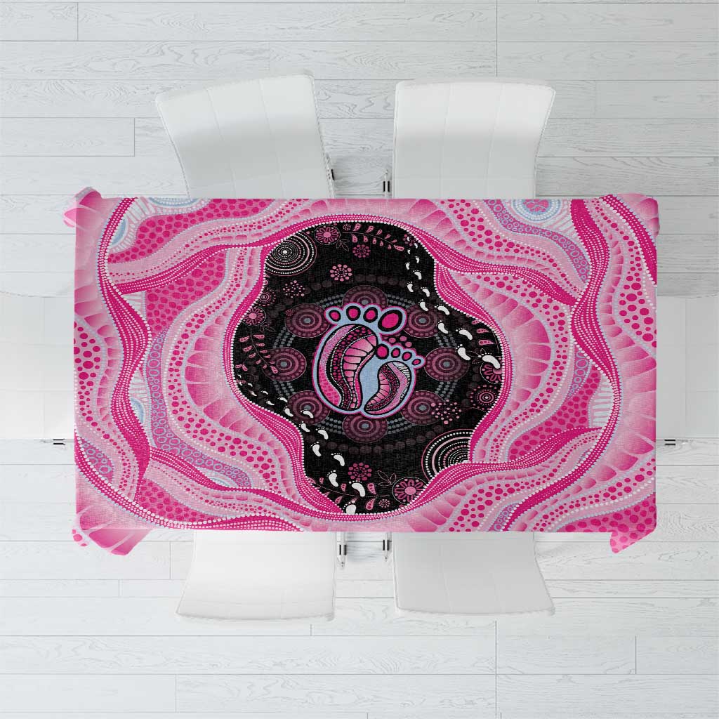 Australia Mother's Day Tablecloth Best Mum Ever Pink Version