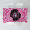 Australia Mother's Day Tablecloth Best Mum Ever Pink Version