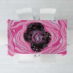 Australia Mother's Day Tablecloth Best Mum Ever Pink Version