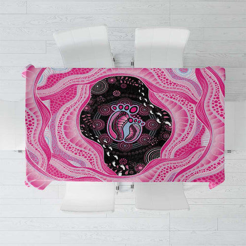 Australia Mother's Day Tablecloth Best Mum Ever Pink Version