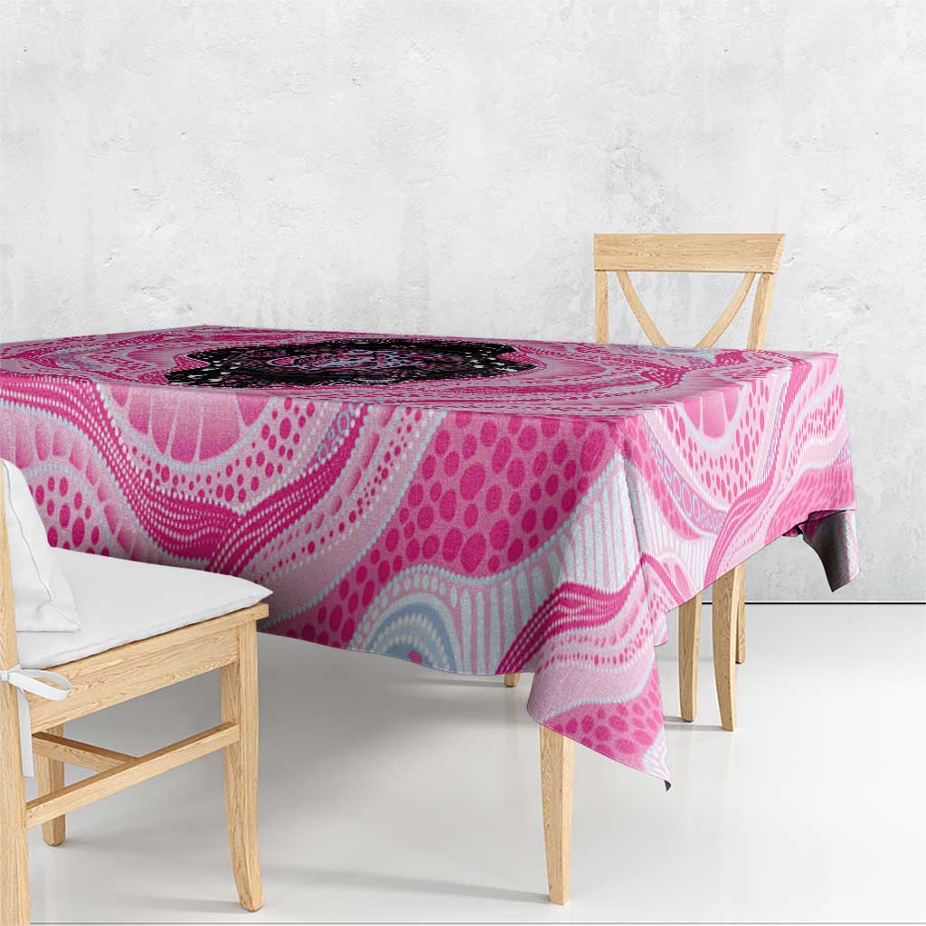 Australia Mother's Day Tablecloth Best Mum Ever Pink Version