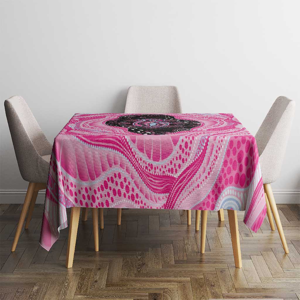 Australia Mother's Day Tablecloth Best Mum Ever Pink Version
