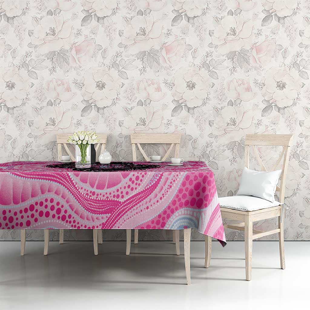 Australia Mother's Day Tablecloth Best Mum Ever Pink Version