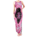 Australia Mother's Day Tank Maxi Dress Best Mum Ever Pink Version