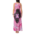 Australia Mother's Day Tank Maxi Dress Best Mum Ever Pink Version