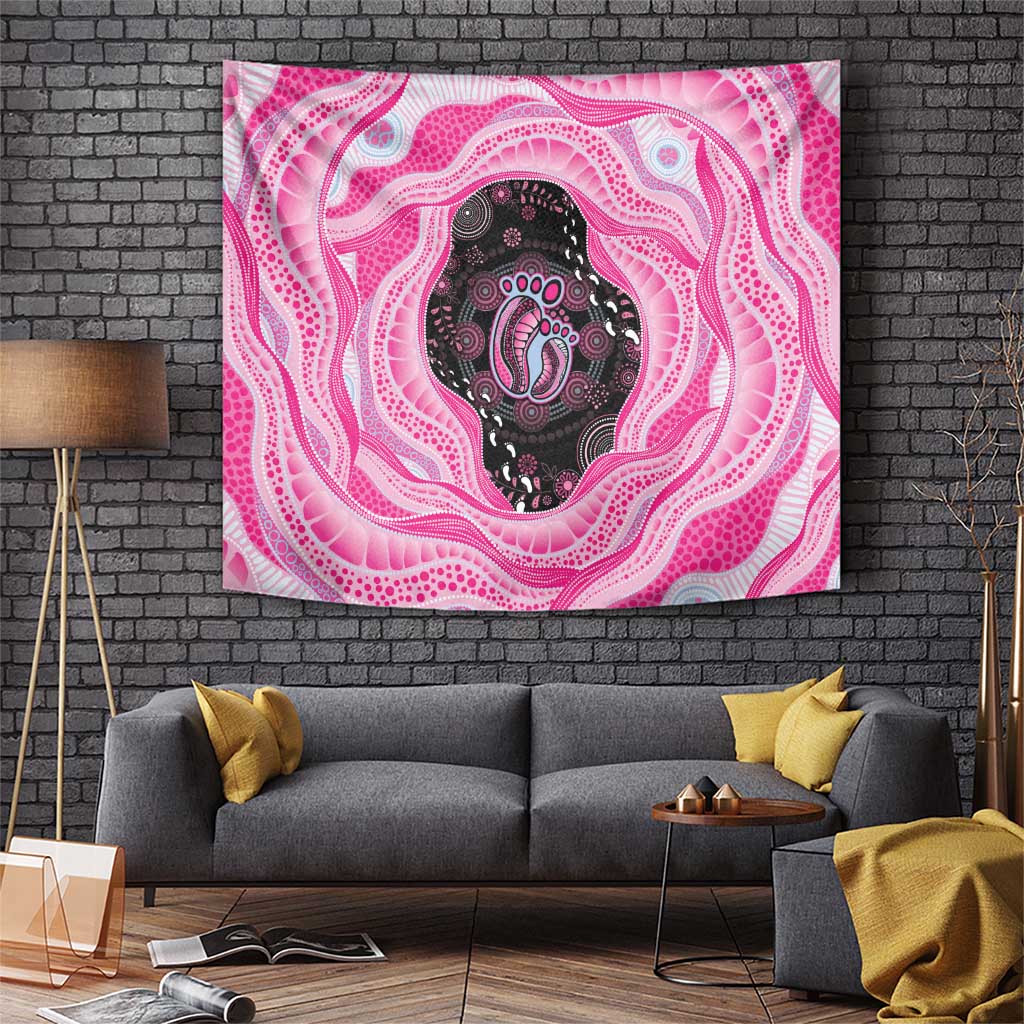 Australia Mother's Day Tapestry Best Mum Ever Pink Version
