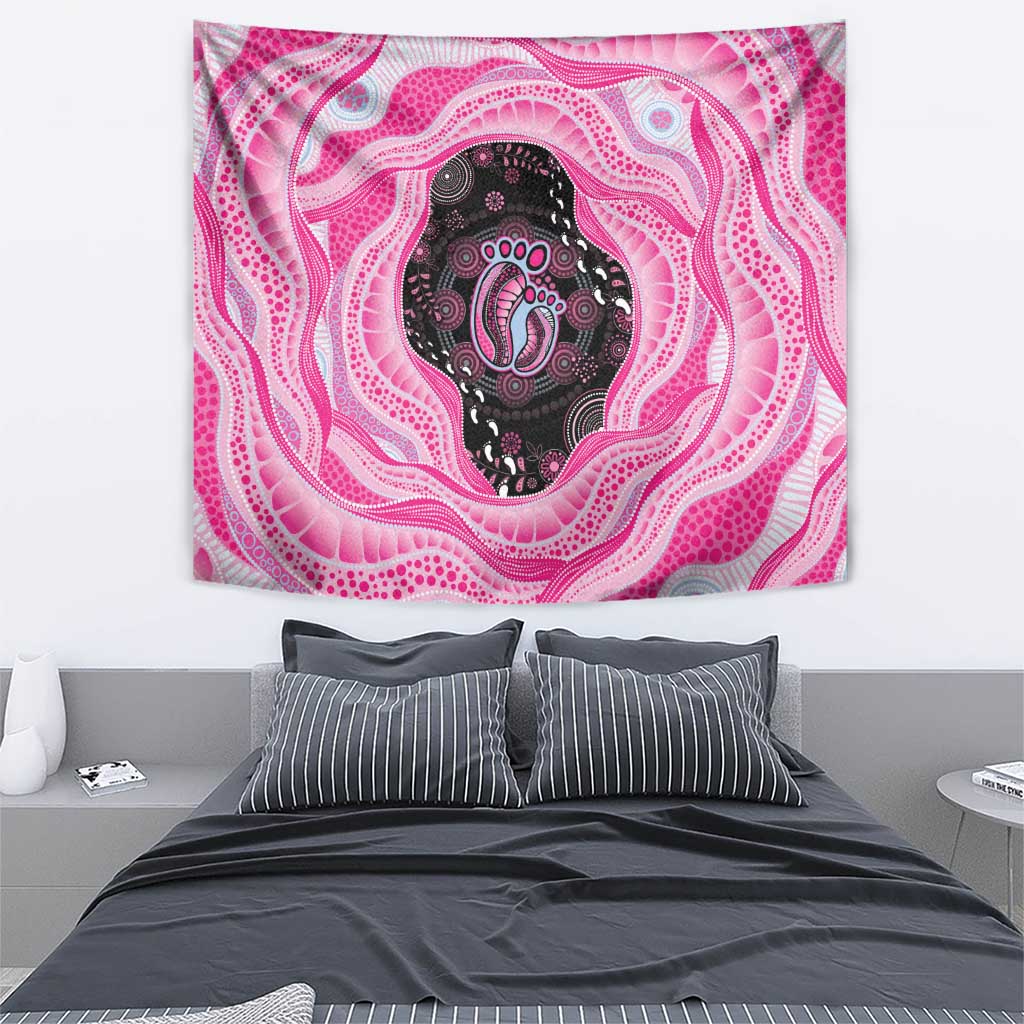 Australia Mother's Day Tapestry Best Mum Ever Pink Version