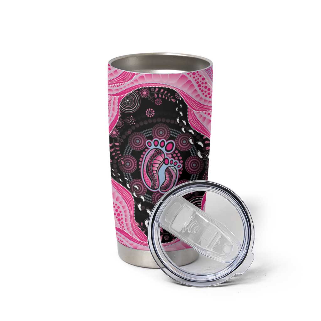 Australia Mother's Day Tumbler Cup Best Mum Ever Pink Version