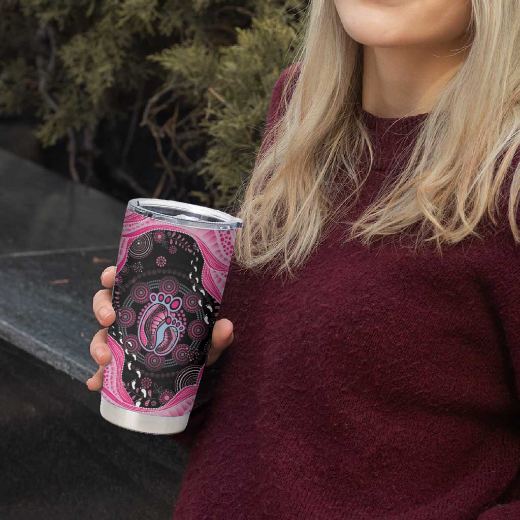 Australia Mother's Day Tumbler Cup Best Mum Ever Pink Version