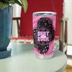 Australia Mother's Day Tumbler Cup Best Mum Ever Pink Version