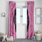 Australia Mother's Day Window Curtain Best Mum Ever Pink Version