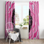 Australia Mother's Day Window Curtain Best Mum Ever Pink Version